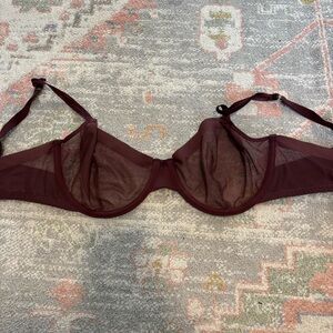 Purple sheer Auden bra